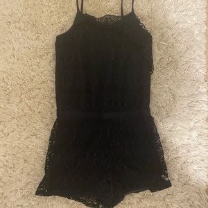 Abercrombie and Fitch Navy Romper